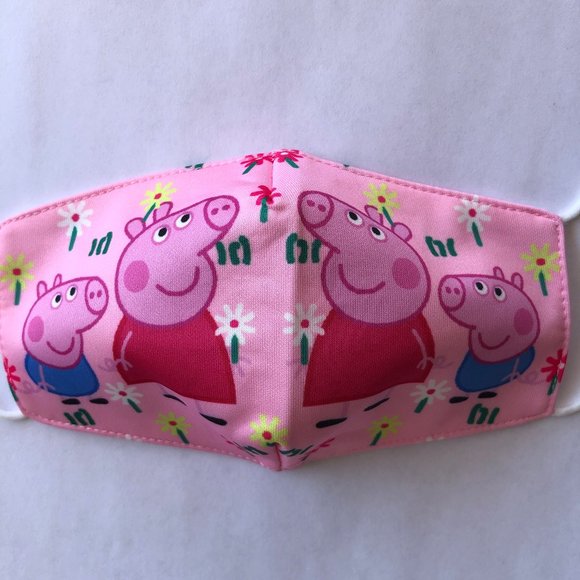 Peppa Pig Other - kids face mask peppa pig family